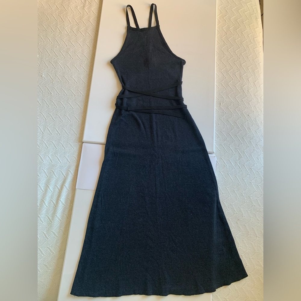 Natalie D. Knit Apron Dress Size Medium